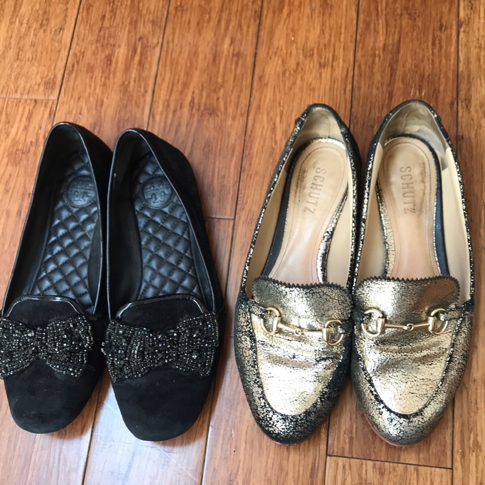 Tory Burch and Schultz flats  bundle